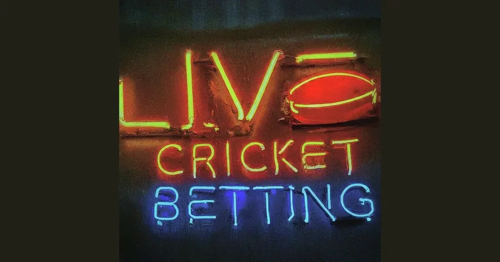 live cricket betting in india written in light fonts