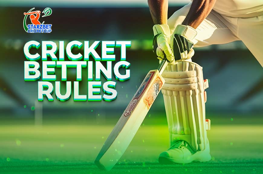 A visual guide outlining the essential rules and guidelines for cricket betting