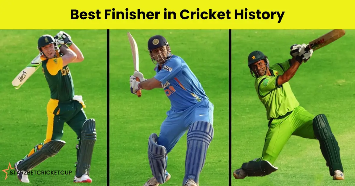 Best Finisher in Cricket History