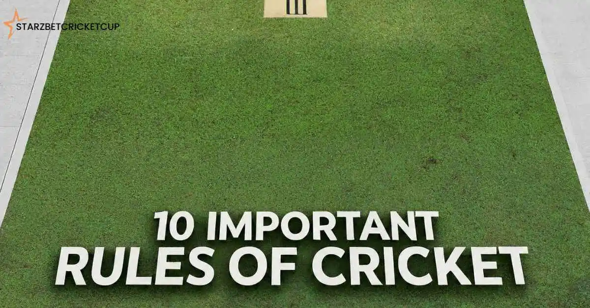 10 Rules of Cricket You Need to Know