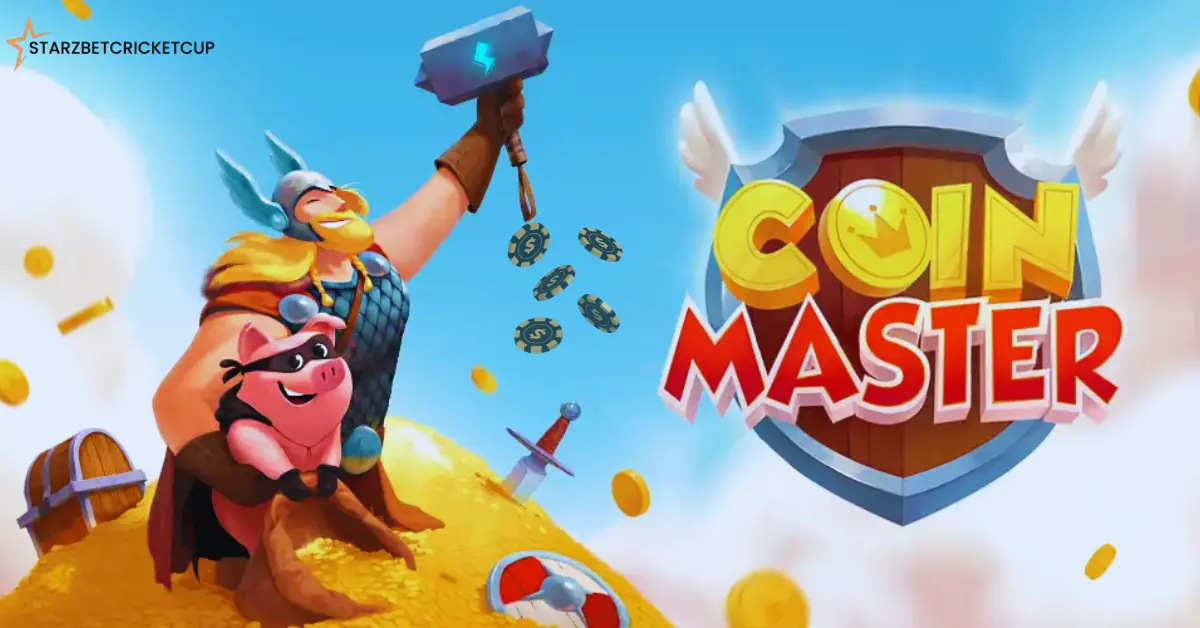 cartoon holding thor hammar towards sky coin master free spins link