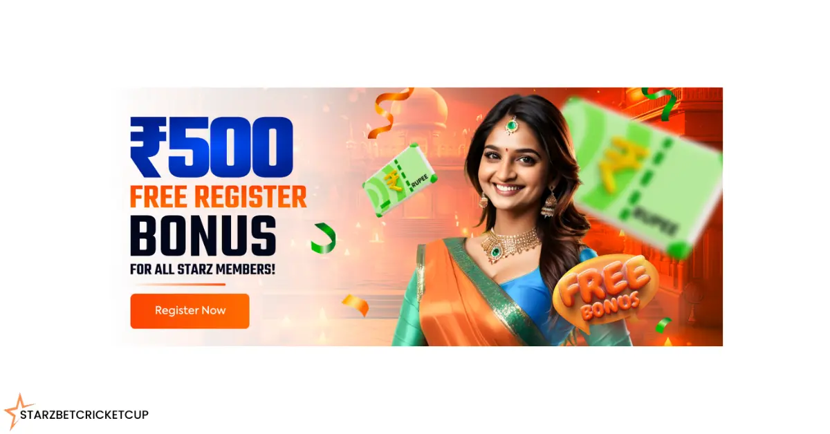 frree 500 bonus from starzbet india for indepence day of india