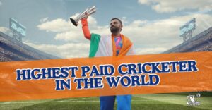 Depiction of the world's highest paid cricketer, highlighting their prominence and earnings in international cricket.