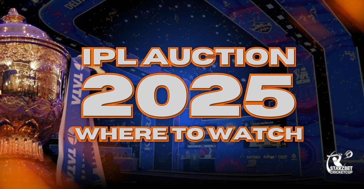 IPL Auction 2025: Where to Watch?